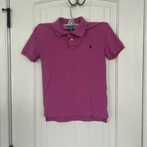 Vintage kids polo shirt size small in preloved condition by Polo Ralph Lauren